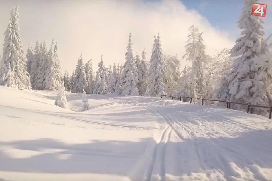 V OBRAZOCH: Zábery z videa Winter in Slovakia