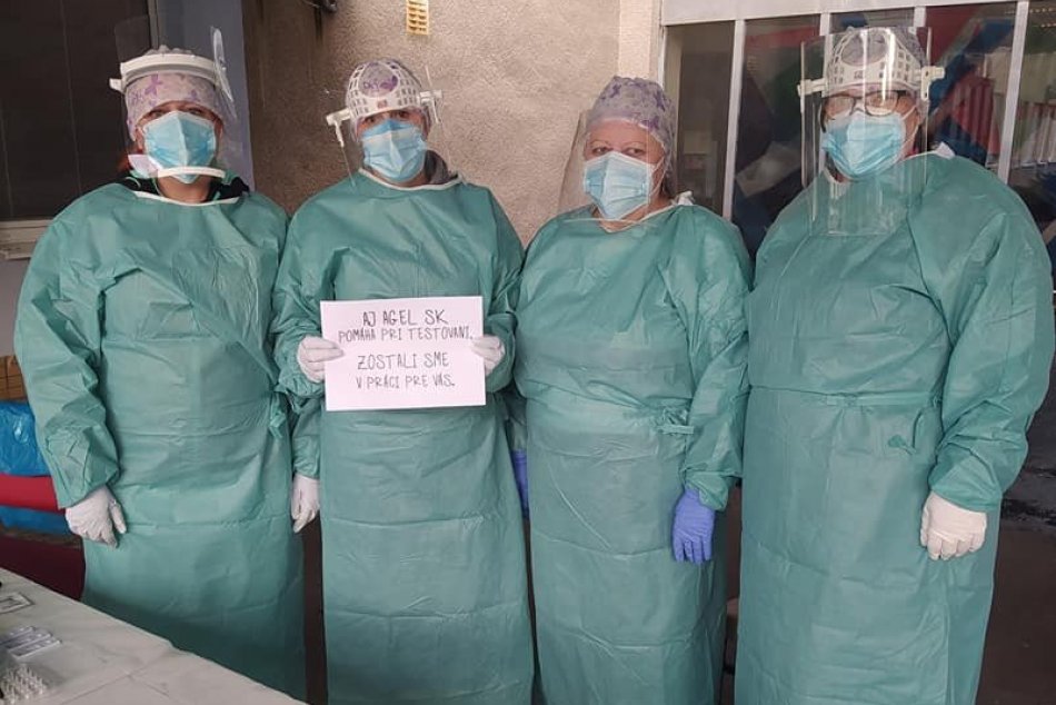 V OBRAZOCH: V Nemocnici AGEL Zvolen otestovali počas víkendu 1 670 ľudí